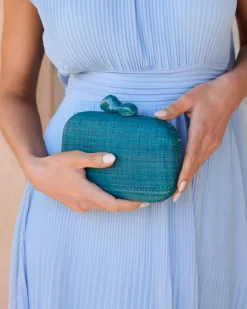 Pochette Atria en raphia