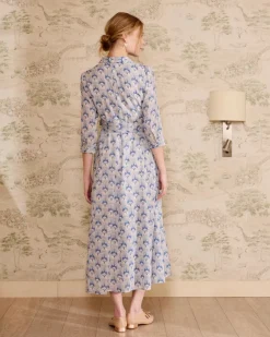 Robe chemise en jean Bethsabe