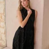 Robe courte brodée Uri
