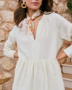 Robe courte en coton Pau