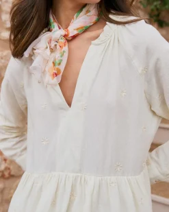 Robe courte en coton Pau