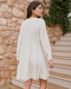 Robe courte en coton Pau