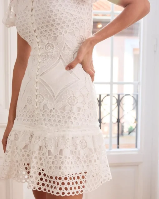 Robe en dentelle Leia