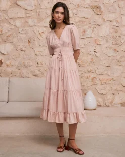 Robe froncée Melissa