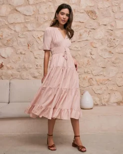 Robe froncée Melissa