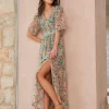 Robe longue Olivette