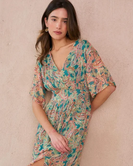 Robe longue Olivette