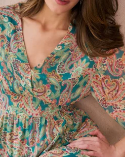 Robe longue Olivette