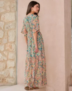 Robe longue Olivette