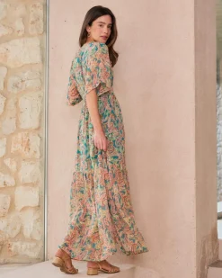 Robe longue Olivette