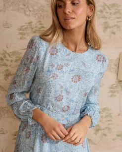 Robe midi Felicia fleurs