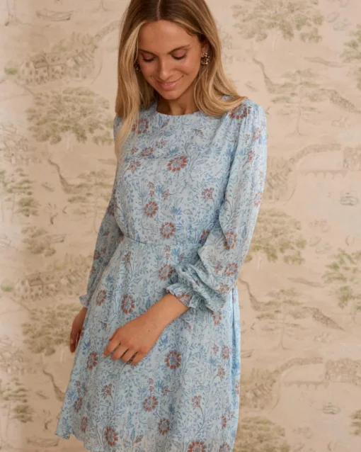 Robe midi Felicia fleurs