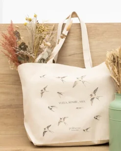 Sac solidaire « Le vol des hirondelles »