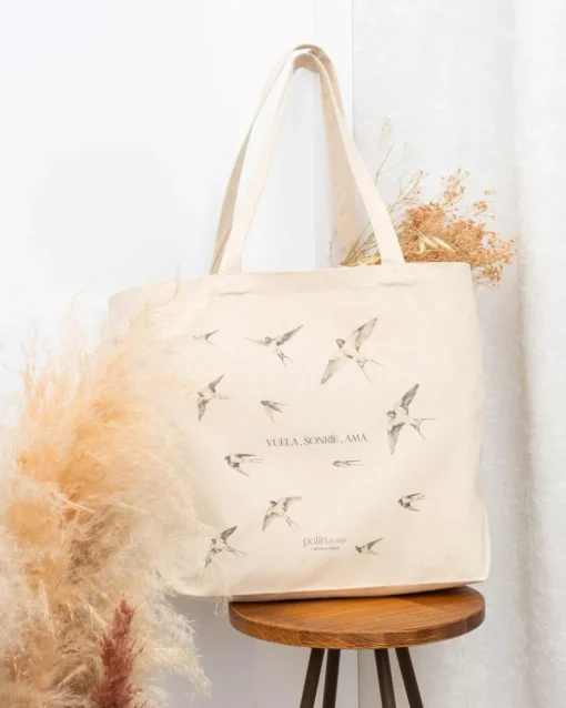 Sac solidaire « Le vol des hirondelles »