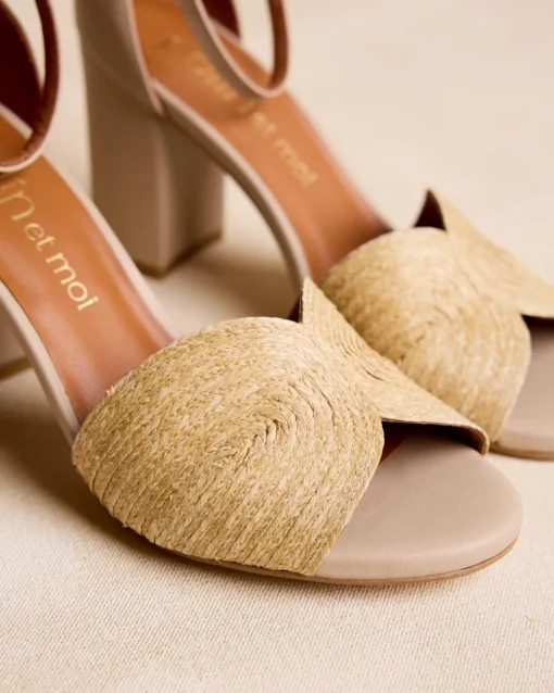Sandale en raphia Aless