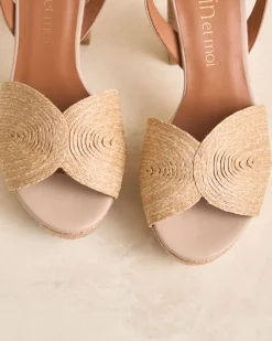 Sandale en raphia Navia