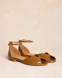 Sandale plate camel