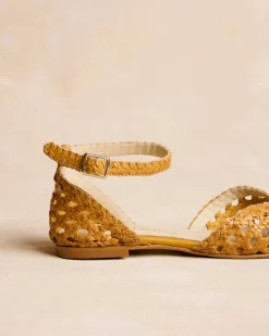 Sandale tressée Asun