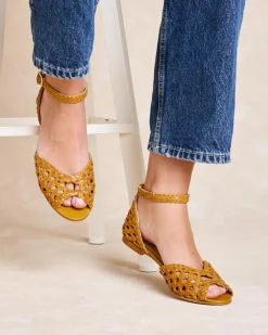 Sandale tressée Asun