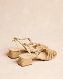 Sandale tressée Sabina