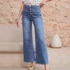 Thea Button Jeans