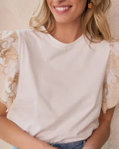 T-shirt à volants Luli