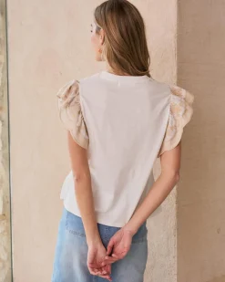 T-shirt à volants Luli