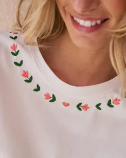 T-shirt brodé Floren